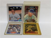 Wade Boggs HOF Baseball Card Lot (4 Total)