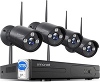(N) ?5MP,AUDIO? SMONET Wireless Security Camera Sy