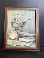 Mid Century Painting Signed Kirsch