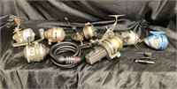 VINTAGE FISHING REELS LOT / 7 PCS +