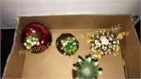Tiny Collectible Jewelry Boxes Including...