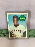 1969 Willie Mays Topps baseball card