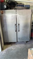 2 door storage cabinet (contents inside the