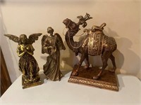 Angel & Camel Statues