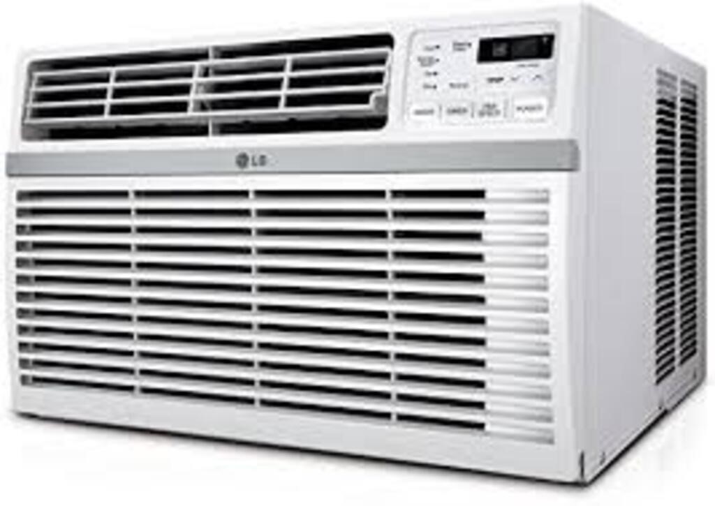 LG 8,000 BTU Window Air Conditioner, 115V, Cools 3