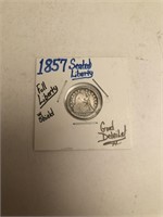 1957-Seated Liberty Dime