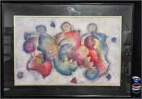 Eric Waugh Framed Abstract Litho Print