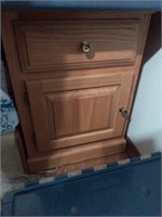 Wood cabinet, rolling bed table, wood box, wooden