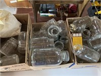 Canning jars (3 boxes)