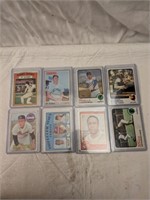 8 - 1970's Topps Baseball Cards