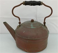 Rome Metal Ware vintage copper tea kettle