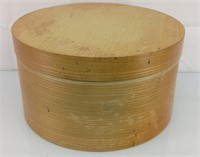 Wooden hat box 14"