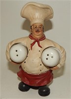 Chef Holding White Shakers