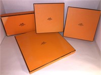 MORE HERMES BOXES EMPTY (ONE HAS SUN FADING AND AN