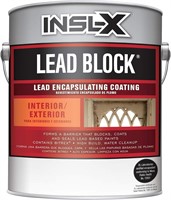 INSL-X Lead Block Paint  Eggshell  White  1Gal