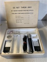 WT Grant, 55459 tape recorder box, only with one