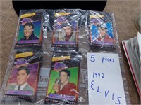 5 packs Elvis 1992