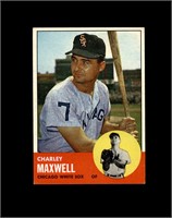 1963 Topps #86 Charley Maxwell EX to EX-MT+