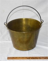 ANTIQUE #11 BRASS BUCKET