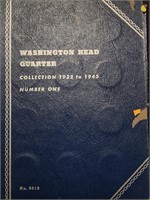 Washington Silver Quarter Book (Includes 33