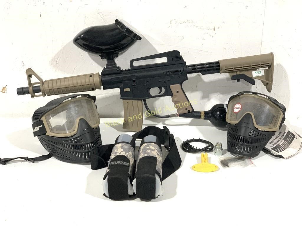 JT Tactical Paintball Marker & Accessories