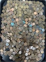 6+ Lbs Of Assorted U.s. Pennies, Coin Currency