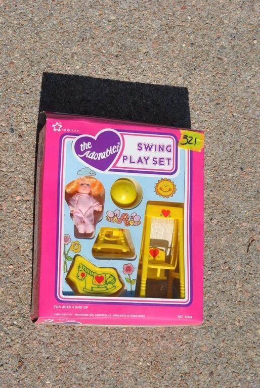 1985 The Adorables swing play set