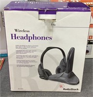 Wireless headphones, RadioShack