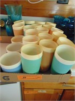 FLAT OF BOLERO CUPS AND GLASSES