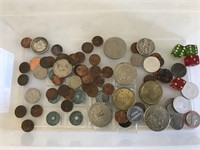 Vintage Foreign Coins & More