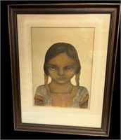 Vintage Diego Rivera Framed Print