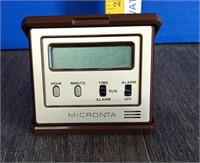 Micronta Travel Alarm Clock