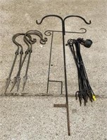 Group of Garden Hooks