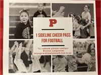 1 free cheer clinic pass for Basketball