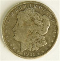 1921S Morgan Silver dollar