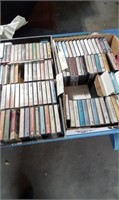 TWO BOXES OF CASSETTE TAPES
