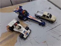 Vintage race cars and Truck