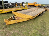 BELSHE T-4 TRI-AXLE EQUIPMENT TRAILER, 16JF0109331