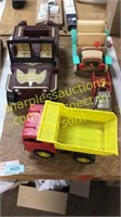 Antique toy cars/trucks