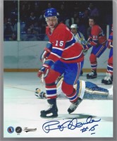 REJEAN HOULE SIGNED MONTREAL CANADIENS 8X10 W/LOA