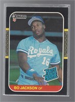 BO JACKSON 1987 DONRUSS BASEBALL ROOKIE #35