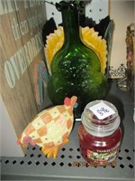 Yankee Candle,Metal Candleholder,Chicken &