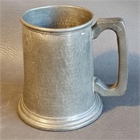 Hammered Pewter Tankard -Some Dings