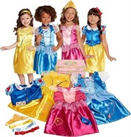 Disney Princess Dress Up Trunk Deluxe 21 Piece