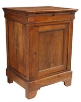 FRENCH LOUIS PHILIPPE PERIOD FRUITWOOD CONFITURIER