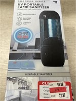 SHARPER IMAGE UV LAMP SANITIZER 2PK RETAIL $140