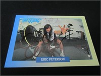 Eric Peterson Signed Trading Card RCA COA