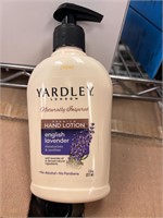 1x Case Of Twelve Bottles Yardley Hand Lotion