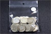 Bag Lot - Roll Silver Roosevelt Dimes $5FV