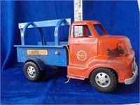Antique Dunwell Metal toy Auto Wrecker truck